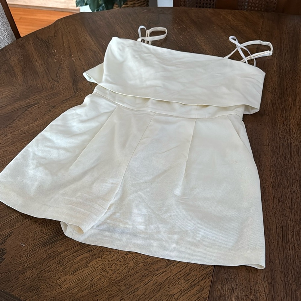 Club Monaco White Romper